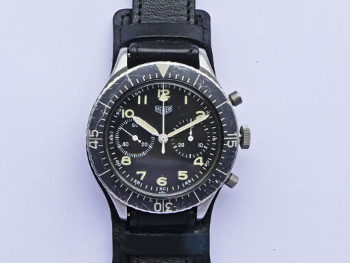 Vintage Heuer Bundeswehr Chronograph Tritium Ref. 1550SG